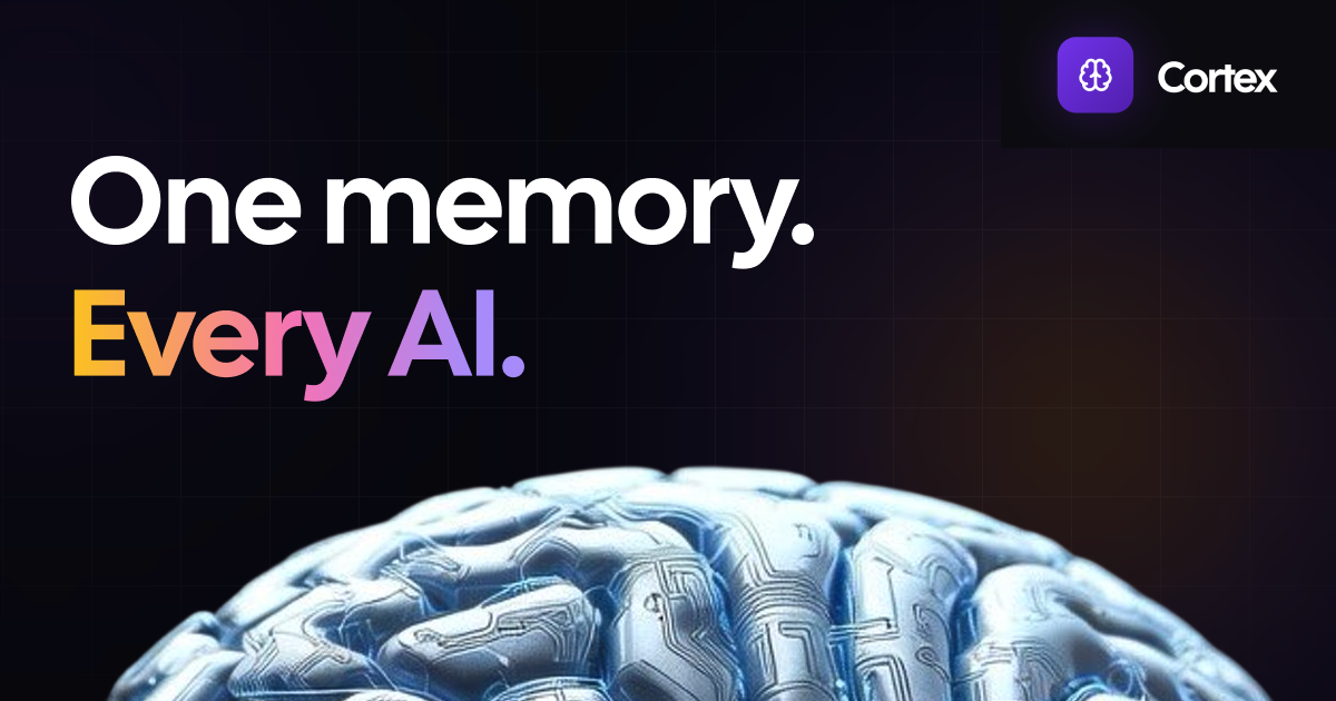 Cortex — An external brain for teams and projects.